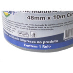 Fita Silver Tape Brasfort Cinza 48Mmx10M