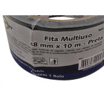 Fita Silver Tape Brasfort Preta 48Mmx10M