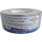 Fita Silver Tape Brasfort Cinza 48Mmx50M