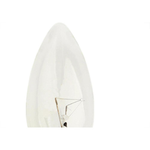 Lampada Vela Lisa Clara E27 40X127 Brasfort - Kit C/10 Unidades