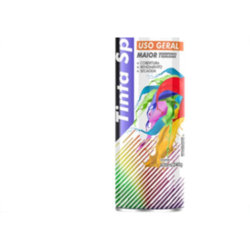 Spray Mundial Geral Amarelo 400Ml