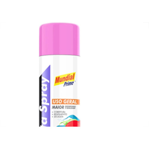 Spray Mundial Geral Rosa 400Ml