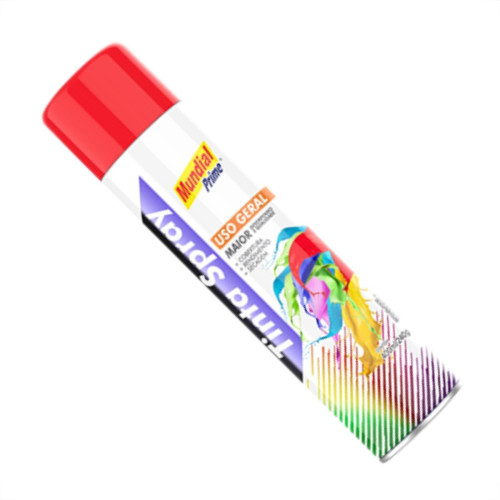Spray Mundial Geral Vermelho 400Ml