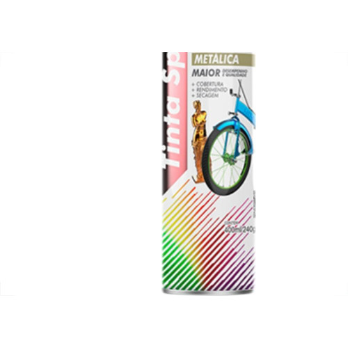 Spray Mundial Metalica Cromado 400Ml