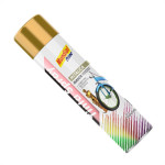 Spray Mundial Metalica Dourada 400Ml