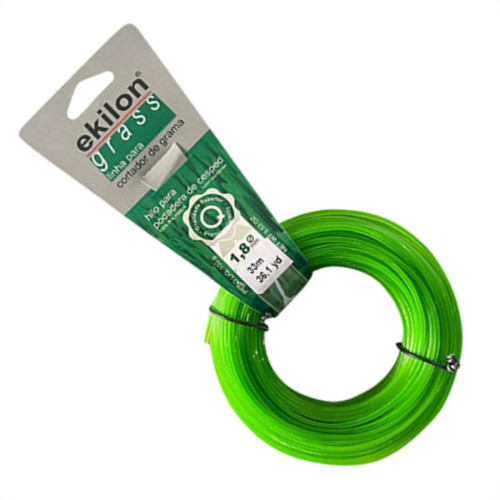 Fio Nylon 1,8Mm/33Mt Quad Verde Ekilon