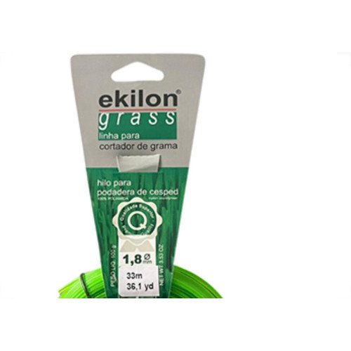 Fio Nylon 1,8Mm/33Mt Quad Verde Ekilon