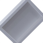 Nicho Banheiro Sob Branco 28X40 Metasul