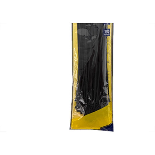 Abracadeira Nylon Brasfort 3,6X350 Preto C/100