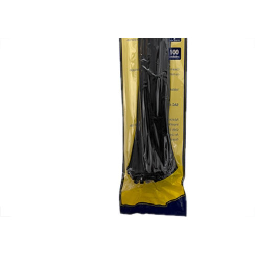 Abracadeira Nylon Brasfort 3,6X400 Preto C/100