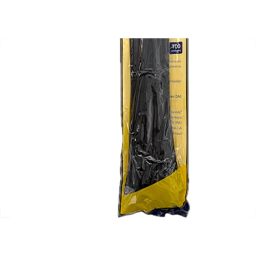 Abracadeira Nylon Brasfort 4,8X350 Preto C/100