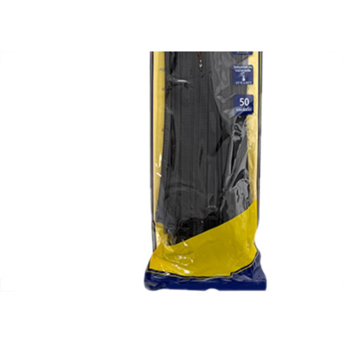 Abracadeira Nylon Brasfort 7,6X300 Preto C/50