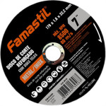 Disco Sped/Inox Famastil 7X7/8X1,6 - Kit C/10 Unidades