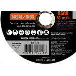 Disco Sped/Inox Famastil 7X7/8X1,6 - Kit C/10 Unidades