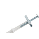 Bucha Drywall Iv Plast Bolt 1/4 C/100