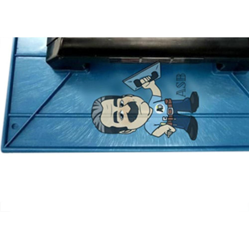 Desempenadeira Pvc Giraldi Azul Lisa 22X34