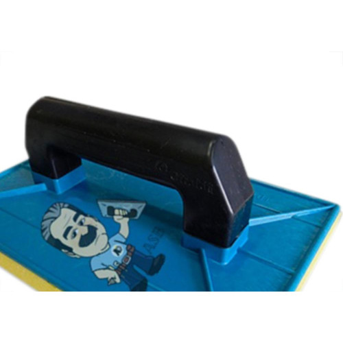 Desempenadeira Pvc Giraldi Azul C/Espuma 18X30