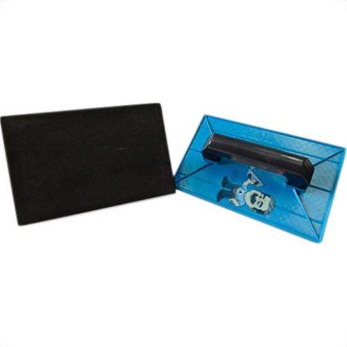 Desempenadeira Pvc Giraldi Azul C/Borracha 16X28
