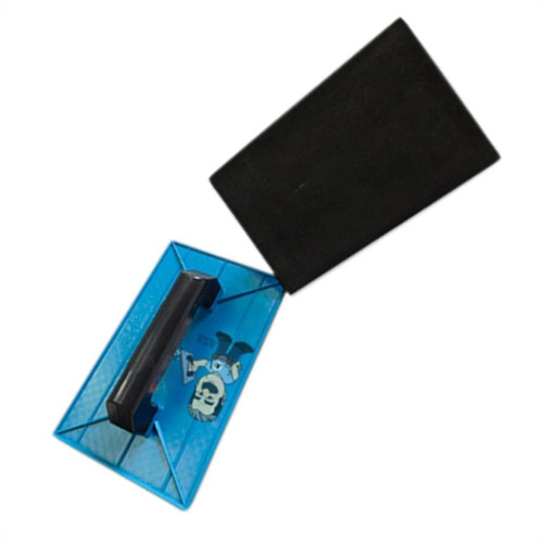 Desempenadeira Pvc Giraldi Azul C/Borracha 16X28