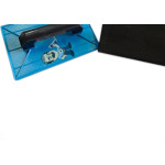 Desempenadeira Pvc Giraldi Azul C/Borracha 16X28