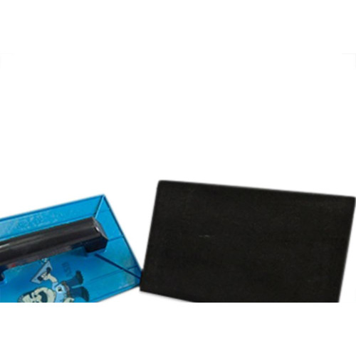 Desempenadeira Pvc Giraldi Azul C/Borracha 16X28