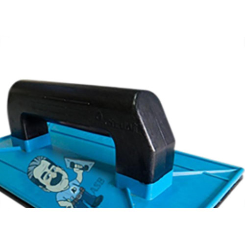 Desempenadeira Pvc Giraldi Azul C/Borracha 18X30