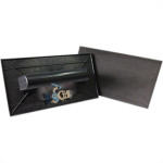 Desempenadeira Pvc Giraldi Preto C/Borracha 18X30