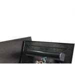 Desempenadeira Pvc Giraldi Preto C/Borracha 18X30