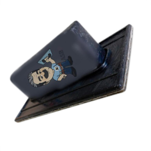 Desempenadeira Pvc Giraldi Preto Lisa 08X16