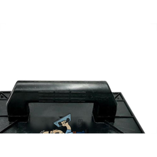 Desempenadeira Pvc Giraldi Preto Lisa 16X28