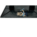 Desempenadeira Pvc Giraldi Preto Lisa 18X30