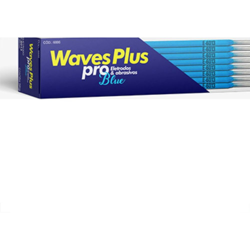 Eletrodo Waves 6013 3,25Mm Caixa Kg Azul - Kit C/5 KG Eletrodo Waves 6013 3,25Mm Caixa Kg Azul - Kit C/5 KG