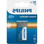 Pilha Alcalina Philips Bateria 9V