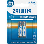 Pilha Alcalina Philips Palito Aaa2 C/2