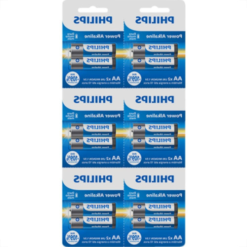 Pilha Alcalina Philips Aa2 Blister C/12