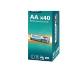 Pilha Philips Aa4 Display Torre C/40