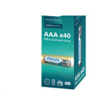 Pilha Philips Aaa4 Display Torre C/40