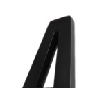 Letra 3D Deplasti Pvc 13Cm Preto