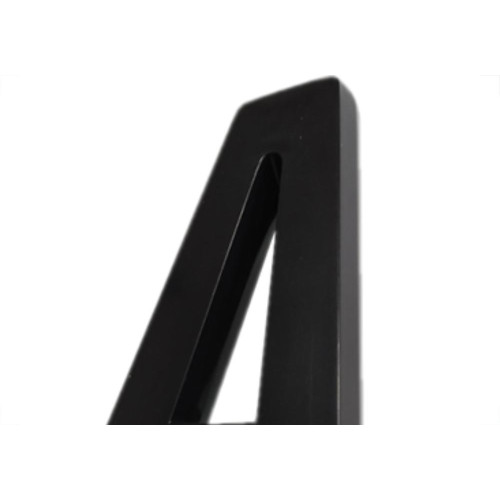 Letra 3D Deplasti Pvc 13Cm Preto