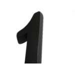 Numero 3D Pvc Deplasti 1 Preto 13Cm
