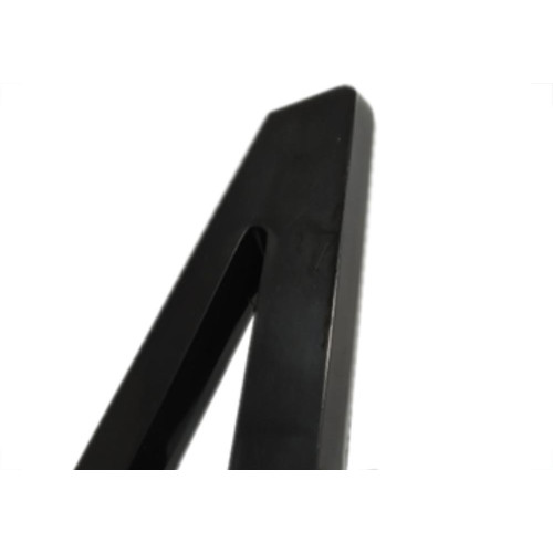Numero 3D Pvc Deplasti 4 Preto 13Cm