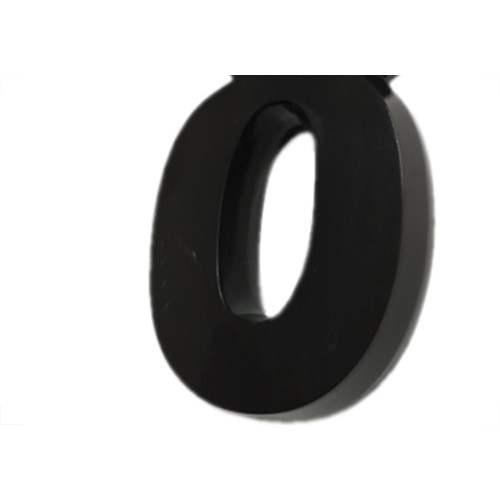 Numero 3D Pvc Deplasti 8 Preto 13Cm
