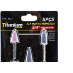 Ponta Montada Jogo C/5Pcs Titanium 4527