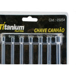 Jogo Chave Canhao Titanium 7Pc 5054