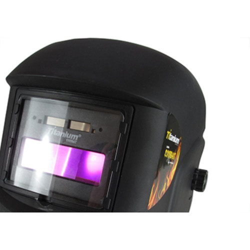 Mascara Solda Titanium Combat Escur.Aut.