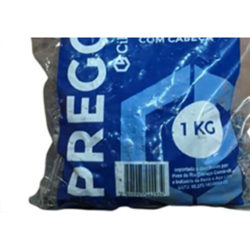 Prego Polido Cibra C/Cabeça  15X15 (2,40X34mm) Prego Polido Cibra C/Cabeça  15X15 (2,40X34mm)