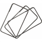 Estribo Vergalhao Aco 4,2Mm 9X15 Ca60 Brasil - Kit C/250 Unidades