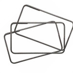 Estribo Vergalhao Aco 4,2Mm 9X15 Ca60 Brasil - Kit C/250 Unidades