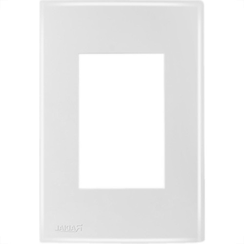 Espelho Placa Radial Mod.Ouro Branco 4X2 3Mod 1709001