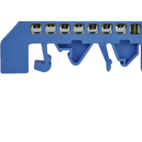 Barram Jng Neutro 12 Termimal Azul 15704 - Kit C/5 Unidades